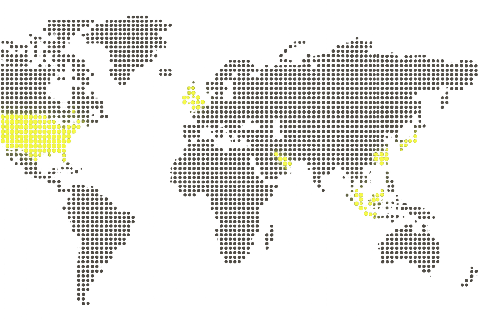 Map of regions where The AGNTCY operates